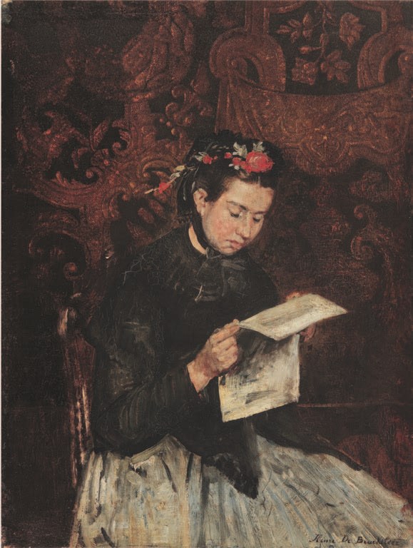 Lezende vrouw, 1878